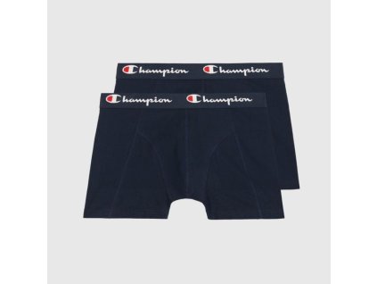 Pánské boxerky Smooth Seam 2 Pack Blue - Champion