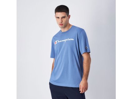 Tričko Big Logo Jersey Blue - Champion