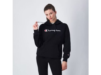 Dámská mikina Big Logo Slim Fit Black - Champion
