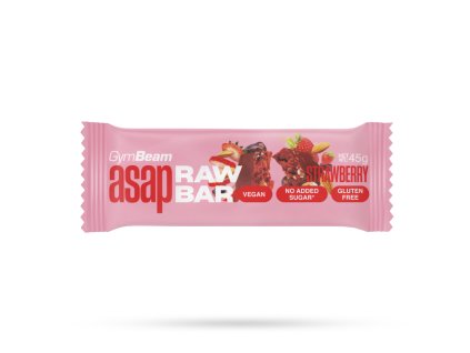 ASAP Raw Bar - GymBeam (Příchuť jahoda, Balení (g) 45 g)