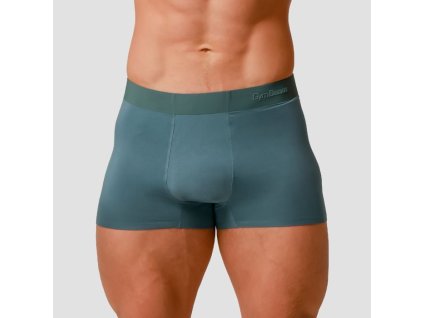 Pánské boxerky Soft 2Pack Blue - GymBeam (Velikost XXXL, Barva modrá)