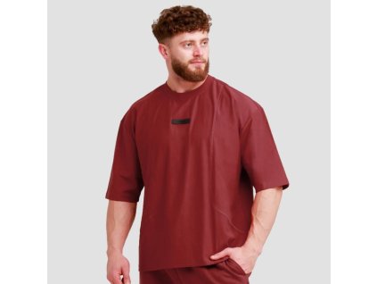Tričko Oversized Unstoppable Red - GymBeam
