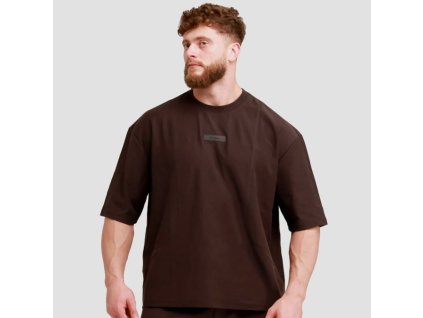 Tričko Oversized Unstoppable Brown - GymBeam