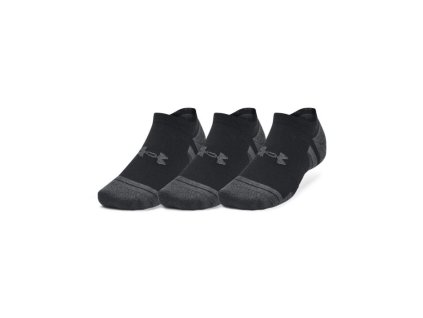 Ponožky Performance Tech 3pk NS Black - Under Armour (Velikost XL, Barva černá)