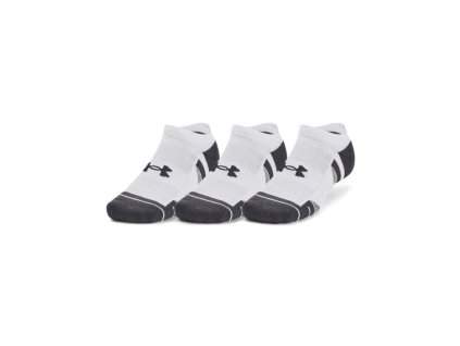 Ponožky Performance Tech 3pk NS White - Under Armour (Velikost M, Barva bílá)