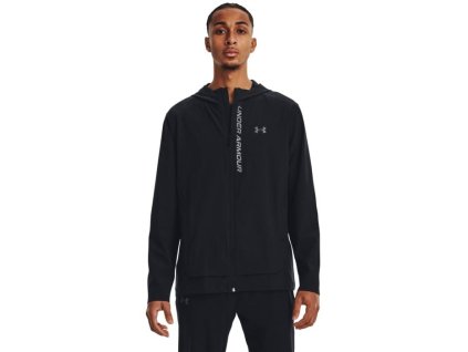 Pánská bunda Outrun The Storm Jacket Black - Under Armour