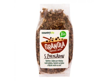 BIO Granola - Křupavé ovesné müsli 350 g - Country Life