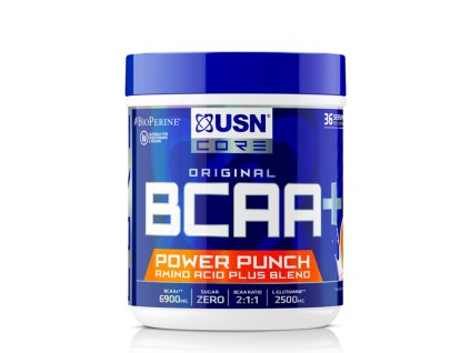 USN BCAA Power Punch 400 g meloun (Příchuť mandarinka)