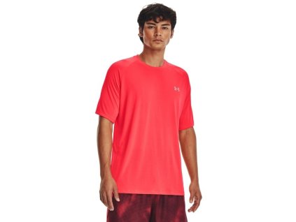 Triko Tech Reflective SS Red - Under Armour (Velikost L, Barva červená)