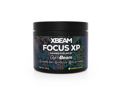 XBEAM Focus XP - GymBeam (Příchuť zelené jablko)