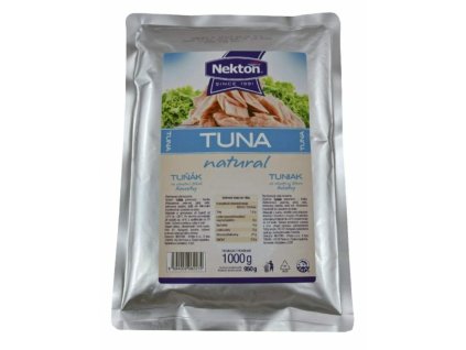 NEKTON Tuňák ve vlastní šťávě kousky 1000g