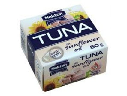 2621 1 nekton tunak ve slunecnicovem oleji cely 80 g