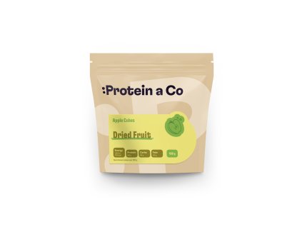 Sušené jablečné kostičky – nesířené (Balení 160 g)