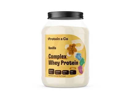Protein&Co. Complex Whey 2 kg (Příchuť Vanilla)