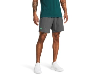 Kraťasy Vanish Woven 6in Shorts Grey - Under Armour (Velikost S, Barva šedá)