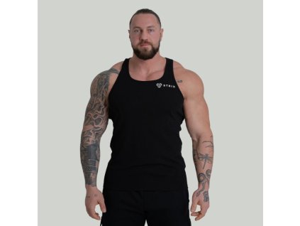 Tílko Ribbed Black - STRIX