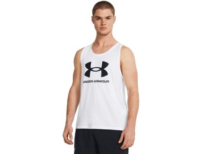 Tílko SPORTSTYLE LOGO TANK White - Under Armour