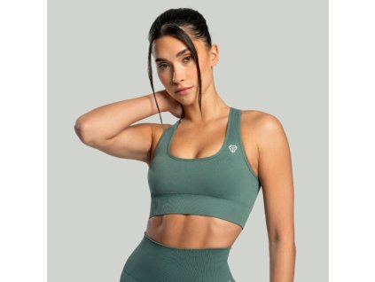 Sportovní podprsenka Seamless Moss - STRIX