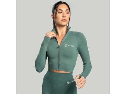Dámský top Cropped Seamless Moss - STRIX