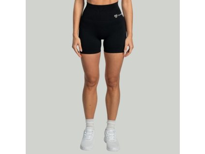 Dámské šortky Seamless Black - STRIX (Velikost XS, Barva černá)