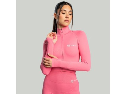 Dámský top Cropped Seamless Sorbet - STRIX (Velikost S, Barva růžová)