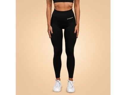 Dámské legíny Breeze Black - BeastPink