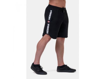 Pánské šortky Legend-approved Black - NEBBIA