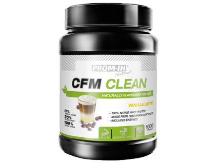 Prom-in CFM Clean 1000 g (Příchuť vanilkové latte)