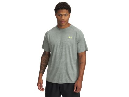 Tričko Tech Textured SS Green - Under Armour
