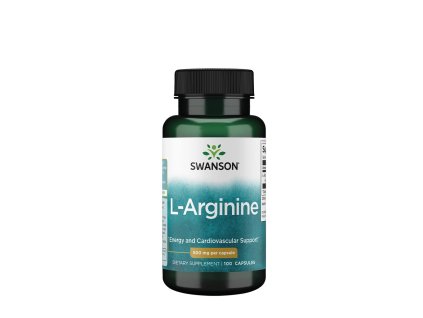 Swanson L-Arginine 500 mg 100 kapslí