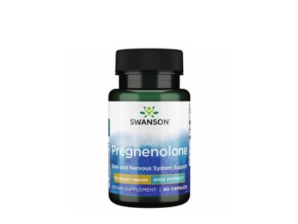 SWANSON PREGNENOLONE HIGH POTENCY 25MG 60Caps