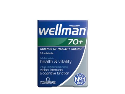 VITABIOTICS WELLMAN TABLETS 70 plus 30Tabs