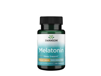 Swanson Melatonin 1 mg 120 kapslí