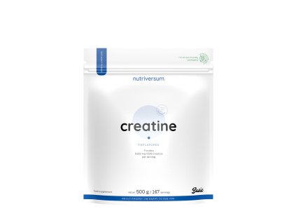 Nutriversum Creatine Monohydrate 500 g (Příchuť Bez příchutě)