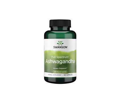 Swanson Ashwagandha 450 mg 100 kapslí