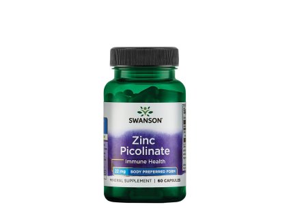 SW1113 ZINC PICOLINATE 22MG 60 Capsules