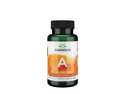 Swanson Vitamín A 10000 iu 250 kapslí