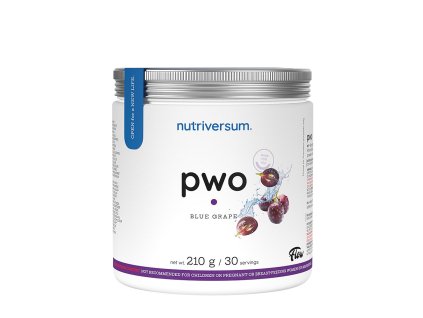 Nutriversum PWO 210 g (Příchuť Modré hrozno)