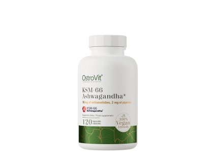 OstroVit KSM 66 Ashwagandha R VEGE 120 capsules