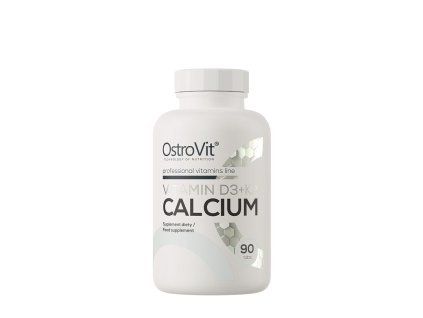OstroVit Vitamin D3 K2 Calcium 90tabs