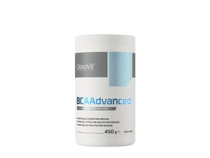 Ostrovit BCAA advanced 450 g (Příchuť Zelené jablko)