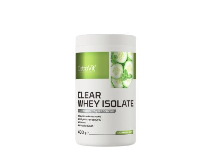 Ostrovit Clear whey isolate 400 g (Příchuť Okurka a máta)