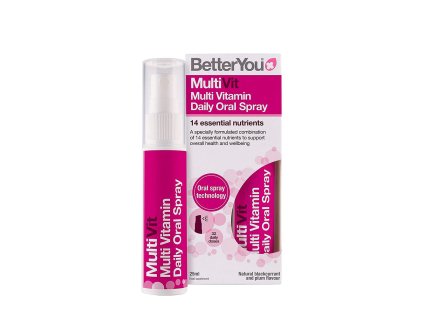 BetterYou Multivitamínový ústní sprej 25 ml