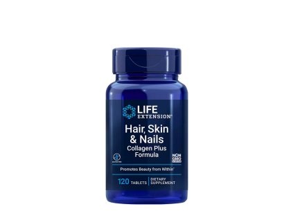 Life Extension Hair, Skin & Nails Collagen Plus Formula 120 tablet