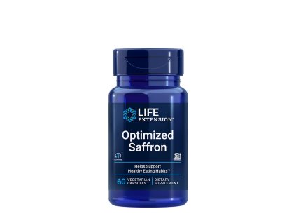 Life Extension Optimized Saffron with Satiereal 60 vegetariánské kapsle