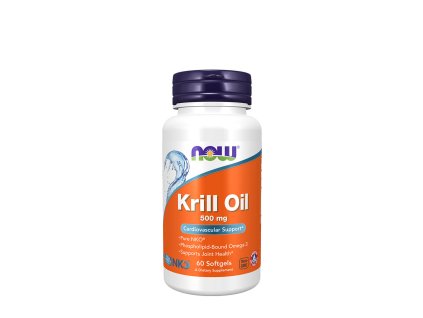 Now Foods Foods Krill Oil Neptune olej z krilu 500 mg x 60 softgel kapslí