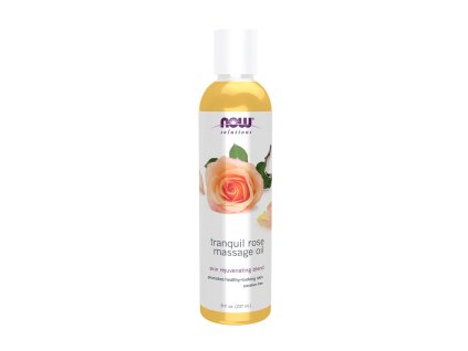 7669 Tranquil rose massage oil 8oz 237mL