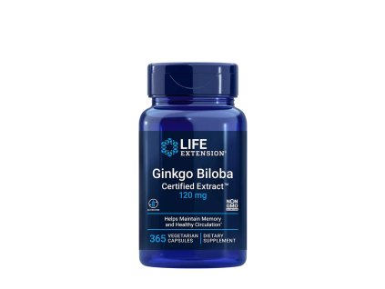 01658 GINKGO BILOBA CERTIFIED EXT 120 MG
