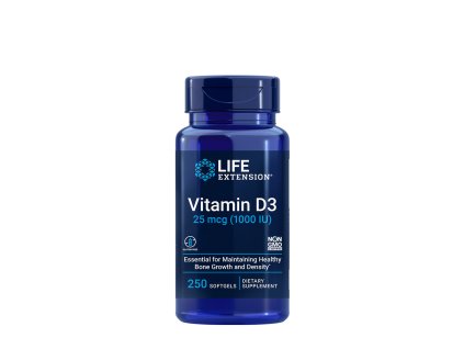 01751 Vitamin D3 25 mcg 1000iu 250 softgels