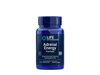Life Extension Adrenal Energy Formula 60 vegetariánská kapsle